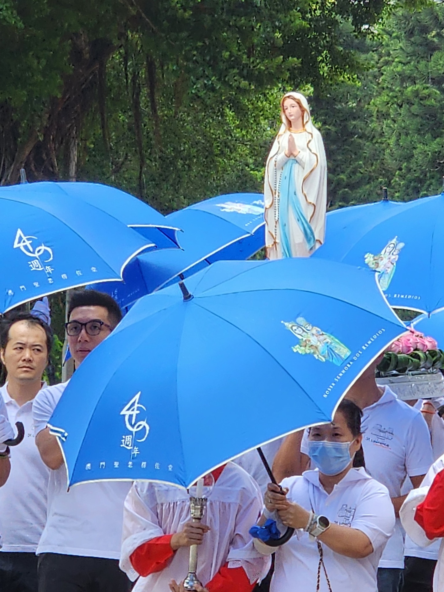Em Macau, a volta da festa e procissão em honra a Nossa Senhora dos Remédios